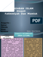 Peradaban Islam Fatimiyyah & Mamluk