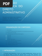 A Evolução Histórica Do Direito Administrativo