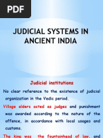 Judicial System in Ancient India