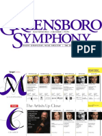 Greensboro Symphony 2016-2017 Brochure