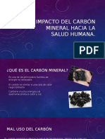 Impacto Del Carbón Mineral Hacia La Salud Humana