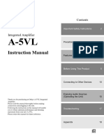 Onkyo A-5VL User Manual