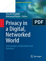 Privacy in A Digital, Networked World Technologies, Implications and Solutions (Computer Communications and Networks) 1st Ed. 2015 Edition (PRG)