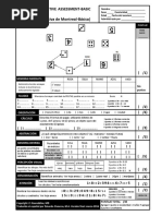 MoCA 8.1 BLIND - Spanish Instructions | PDF | Memoria | Verbo