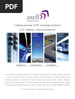 Axell Wireless Active Catalog PDF