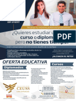 Cartel Cursos y Diplomados