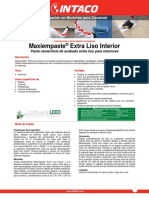 FT Maxiempaste Extra Liso Interior CR PDF