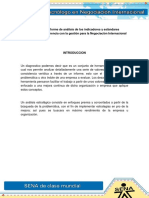 Evidencia 4 Informe de Analisis de Los Indicadores y Estandares Proyectados y Pertinencia