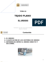 2016-02 Tema 02 Tejido Plano - El Urdido