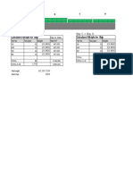 Calculated Weight For Bay Calculated Weight For Bay: Bay A Bay B Bay C Bay D