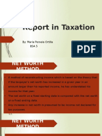 Report in Taxation Pam