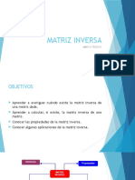 Matriz Inversa