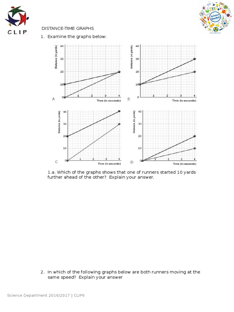 Measuring Speed - Exercises | PDF | Teaching Methods & Materials ...