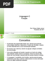 Linguagem C funçao
