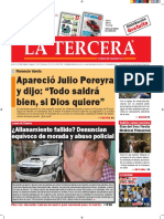 Diario La Tercera 22.09.2016