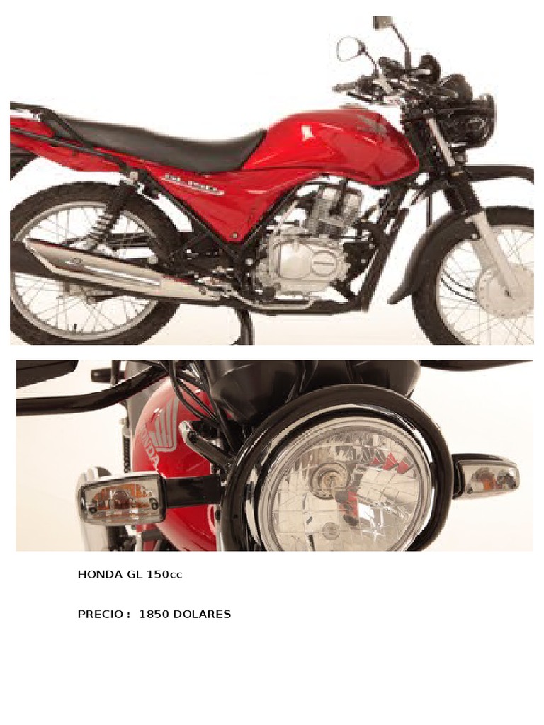 Venta de Motos Honda GL 150cc y Más | PDF | Finanzas y dinero