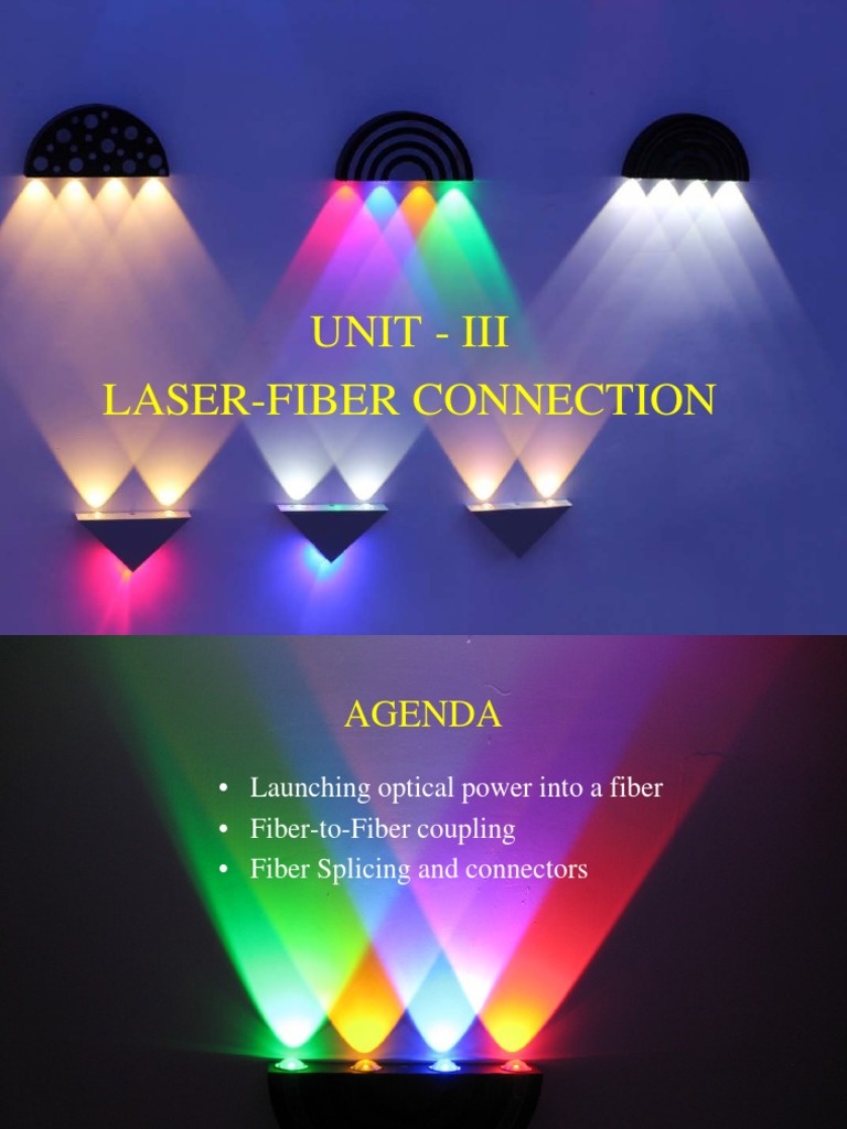 Power Launching and Coupling | PDF | Optical Fiber | Waves