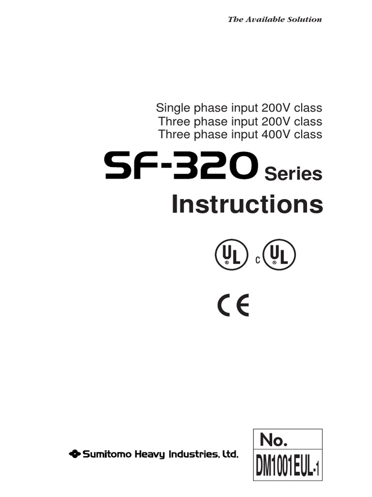 Inverter Sumitomo PDF | PDF | Power Inverter | Power Supply