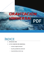 Ley de Gravitación Universal