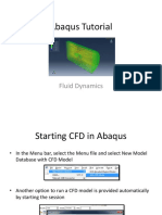 Abaqus Tutorial: Fluid Dynamics