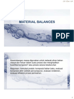Mass Balance PDF