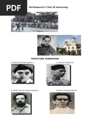 Pertempuran 5 Hari Di Semarang Pdf