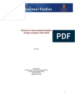 Division of International Studies Annual Report (2004-05)