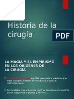 Historia de La Cirugia