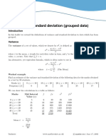 Var Stand Deviat Group