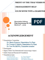 Scale Development - Diabetes Scale
