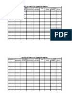 Tarjetas de Almacen de Materias Primas y Articulos Terminados