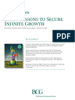 BCG Eight Lessons To Secure Infinite Growth PDF