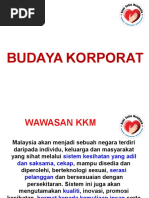 Taklimat Budaya Korporat