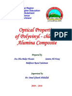 Optical Properties of Polyvinyl-Chloride Alumina Composite