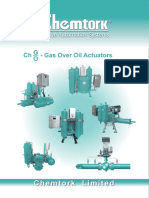 Chemtork Gas Over Oil Actuators