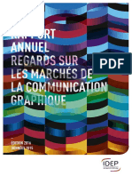Rapport 2016: Marché de La Communication Graphique