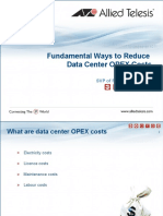 Fundamental Ways To Reduce Data Center OPEX Costs: Melvyn Wray SVP of Product Marketing