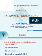 Programming Embedded Systems Seminar 2: Hardware Foundations