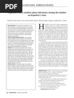 Download Hepatitis C virus window-phase infections closing the window by clonechou SN3248849 doc pdf