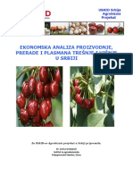 Ekonomska Analiza Proizvodnje i Plasmana Tresnje i Visnje u Srbiji