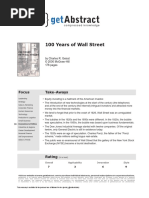 A Hundred Year Wall Str. | PDF | Wall Street | Financial Markets