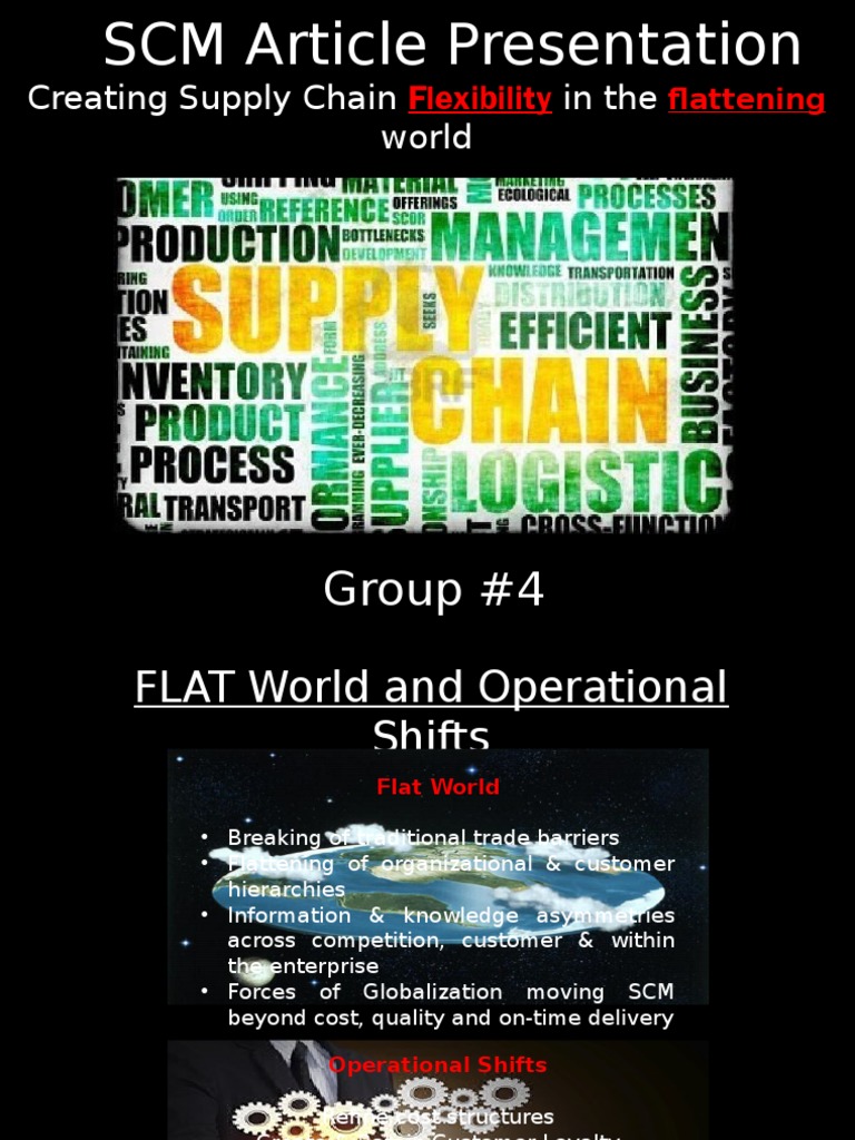 Article Presentation Supply Chain Flexibility PDF
