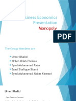 Business Economics Presentation