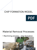 Theory of Chip Formation 2016