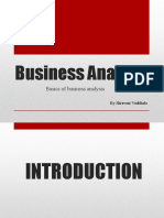 Business Analyst: Basics of Business Analysis