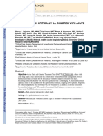 Fluid Balance in Critically Ill Children With Acute Lung Injury PDF