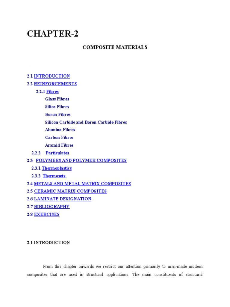 Overview of Composite Materials | PDF | Composite Material | Epoxy