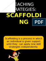 Teaching Strategies Scaffolding