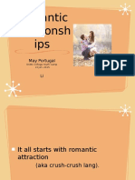 Romantic Relationsh Ips: May Portugal