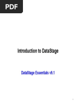 Introduction To Datastage